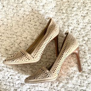 Rachel Zoe suede pumps
